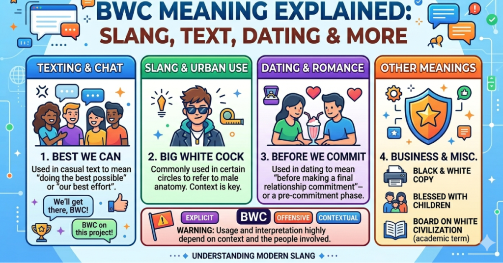 BWC Meaning Explained Slang, Text, Dating & More