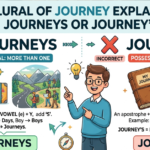 Plural of Journey Explained Journeys or Journey’s