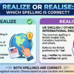 Realize or Realise Which Spelling Is Correct