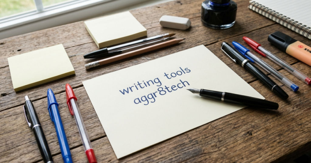 Writing Tools Aggr8Tech: Smarter Digital Creation & Branding