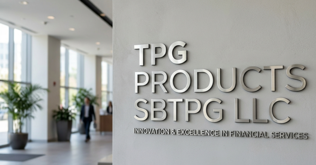 TPG Products SBTPG LLC: What It Means on Your Bank Statement