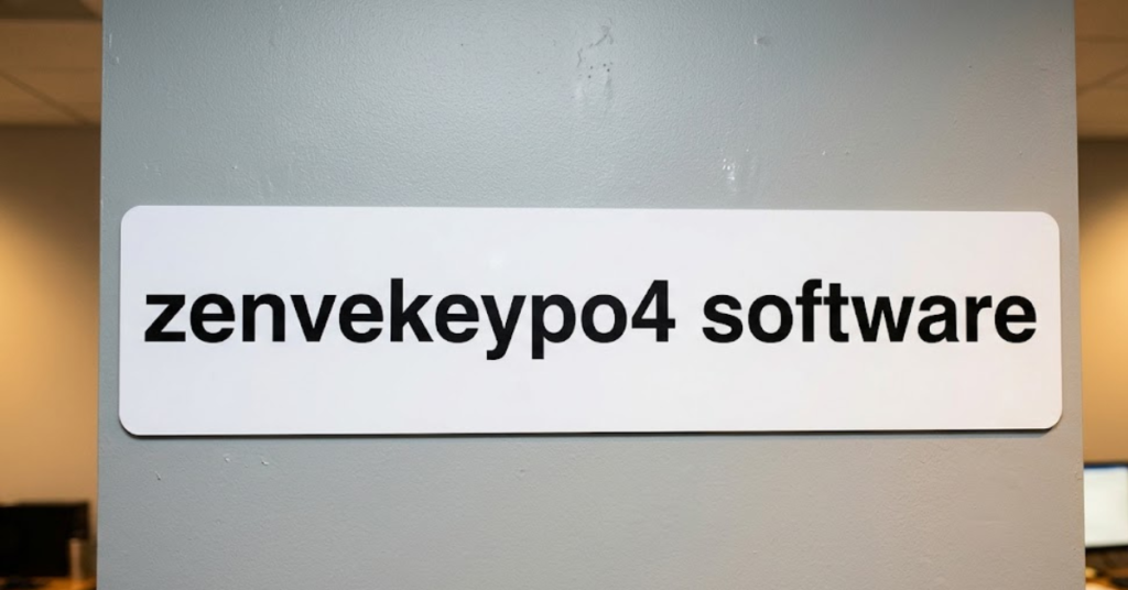 Zenvekeypo4 Software: Features, Problems, and Fixes