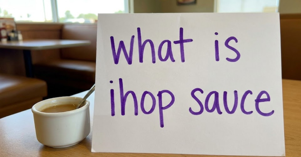 What Is IHOP Sauce? A Complete Guide to This Popular Condiment