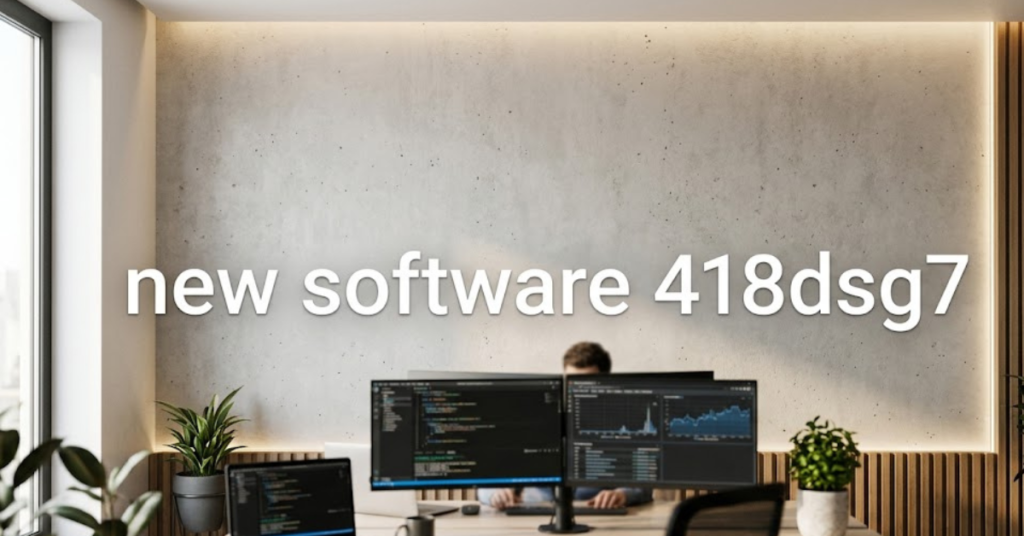 New Software 418dsg7: Complete Guide for Users