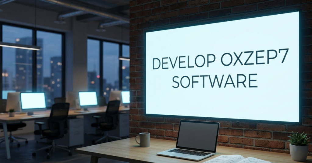 How to Develop Oxzep7 Software